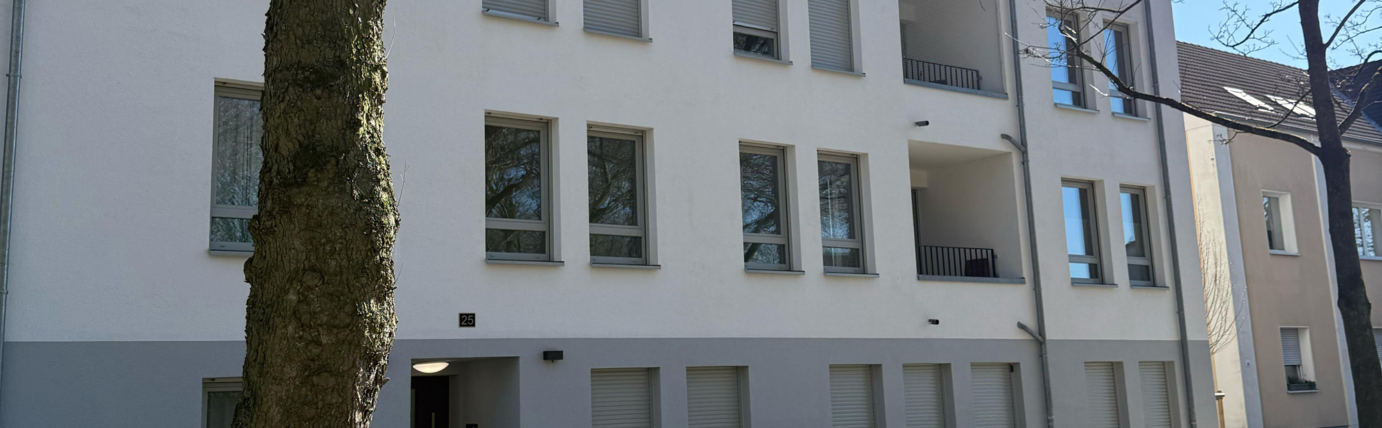 Moderne 2-Zimmer-Neubauwohnung in ruhiger Lage von GE-Rotthausen