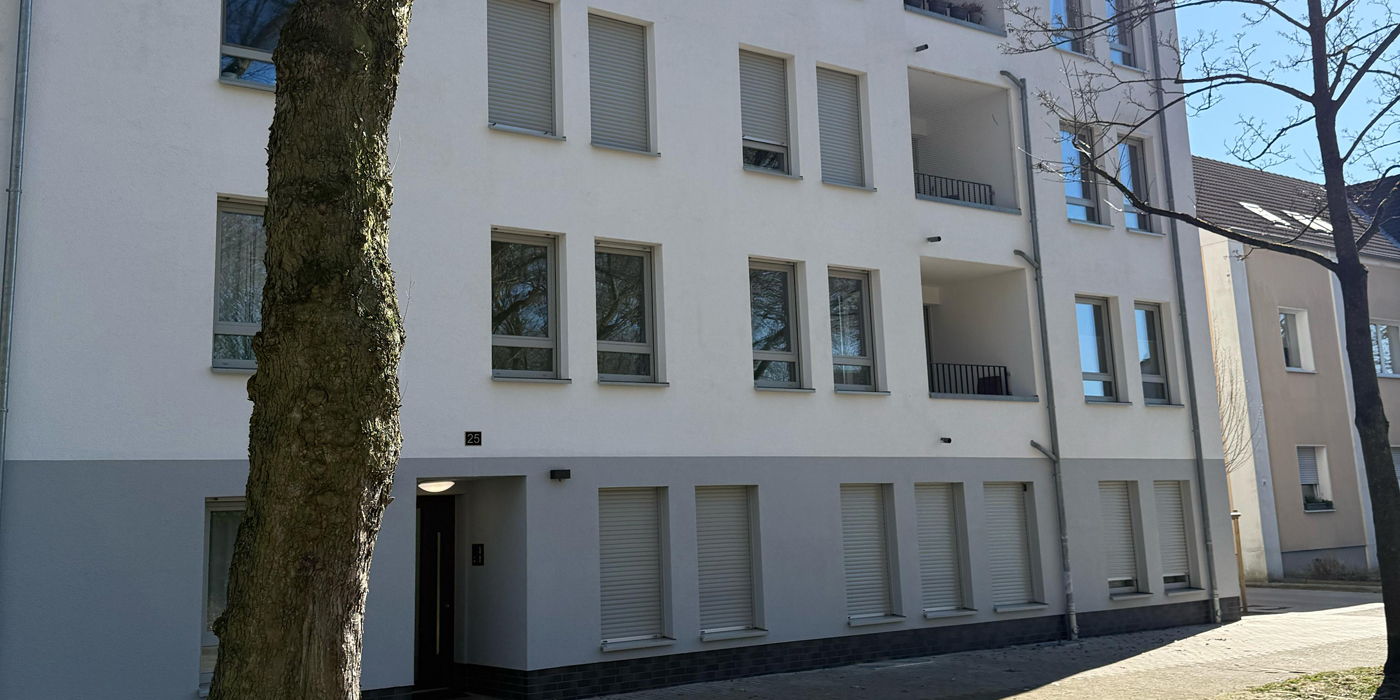 Moderne 2-Zimmer-Neubauwohnung in ruhiger Lage von GE-Rotthausen